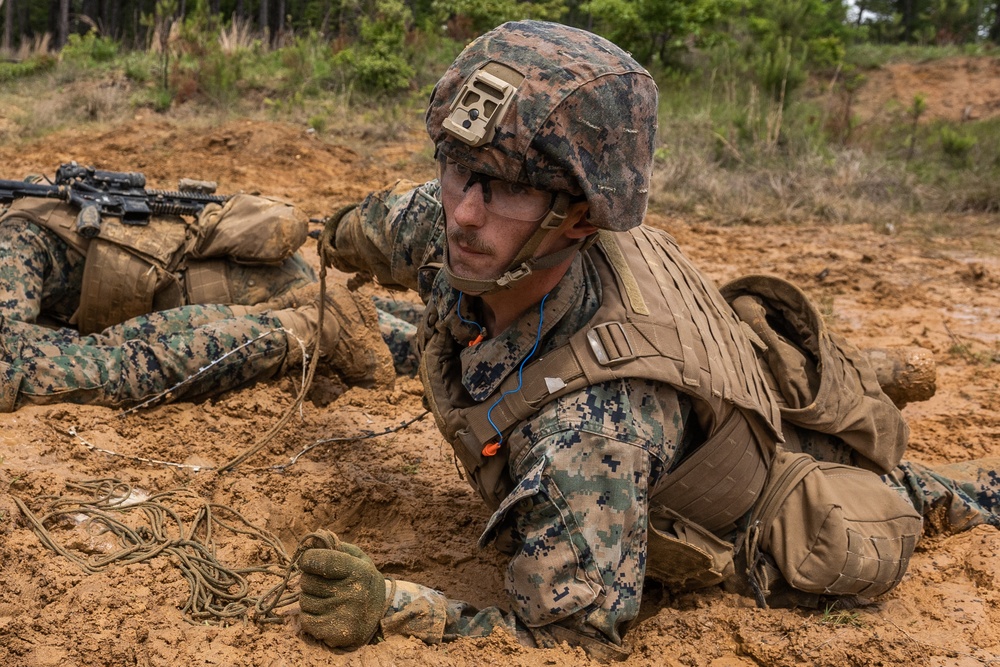 1st Battalion 23rd Marines conduct a Mission Rehearsal Exercise