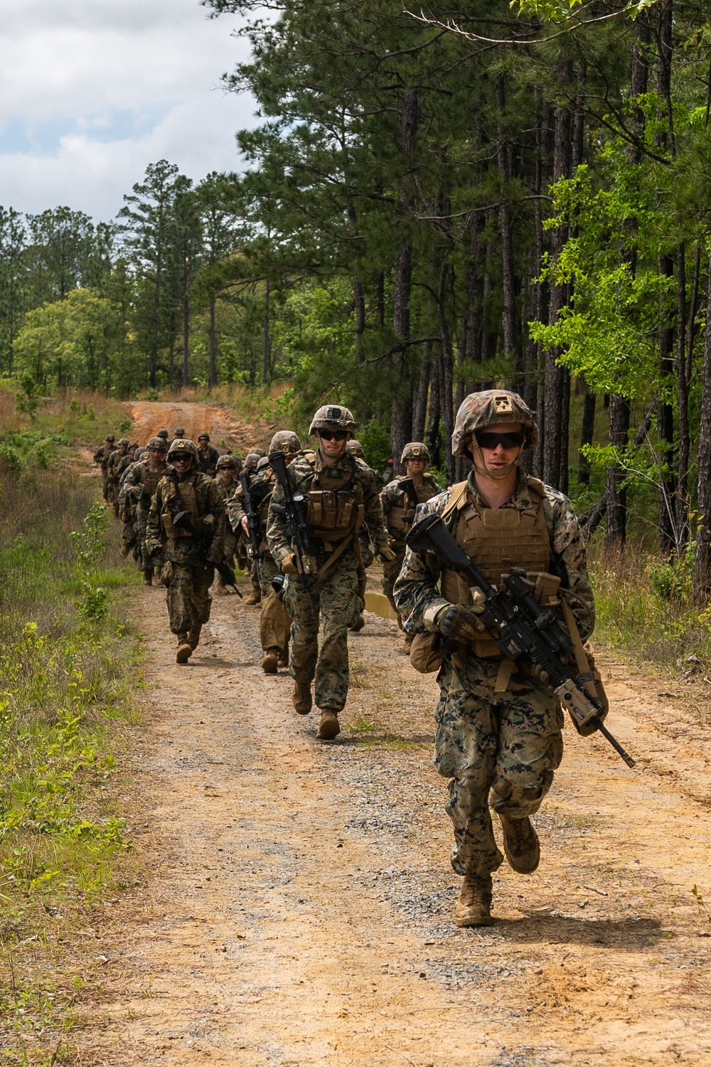 1st Battalion 23rd Marines conduct a Mission Rehearsal Exercise