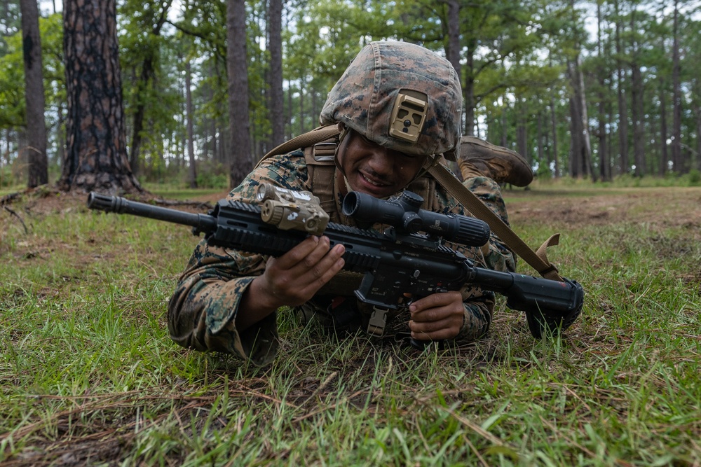 1st Battalion 23rd Marines conduct a Mission Rehearsal Exercise