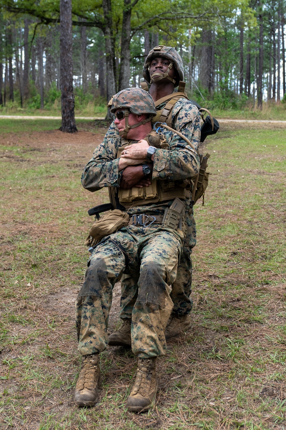 U.S. Marines conduct a Mission Rehearsal Exercise for ITX 4-23