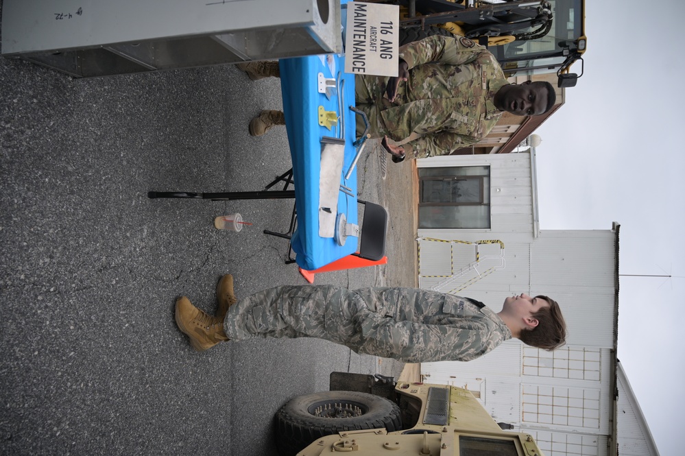 Photo of First Georgia Air National Guard Middle Georgia Air Force Junior ROTC Cadet Orientation Day