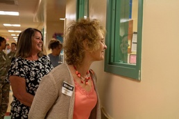 The highlight of her visit though was a discussion on spousal employment, held with the Civilian Personnel Advisory Center, Fort Hood Army Community Service, Fort Hood’s Transition Assistance Program and Workforce Solutions of Central Texas.