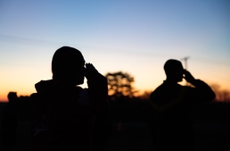 3rd SEAC Conducts PT Alongside 541st DSSB