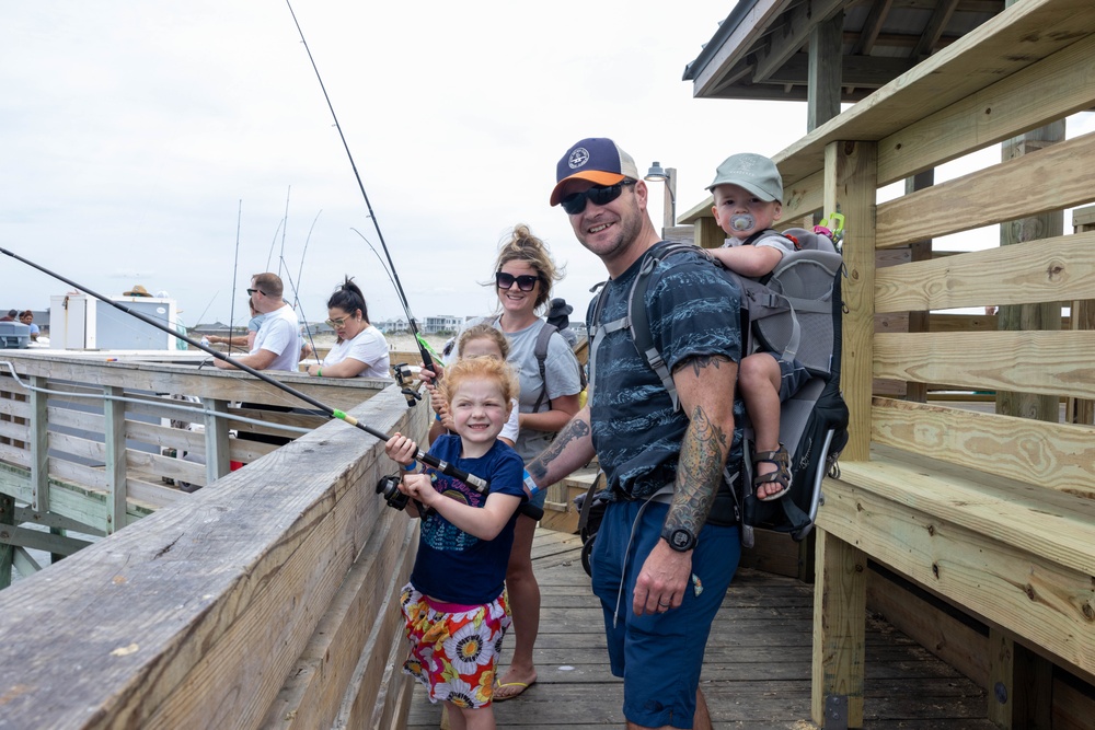 DVIDS - News - Carteret MAC Hosts Family Fishing Fun Day