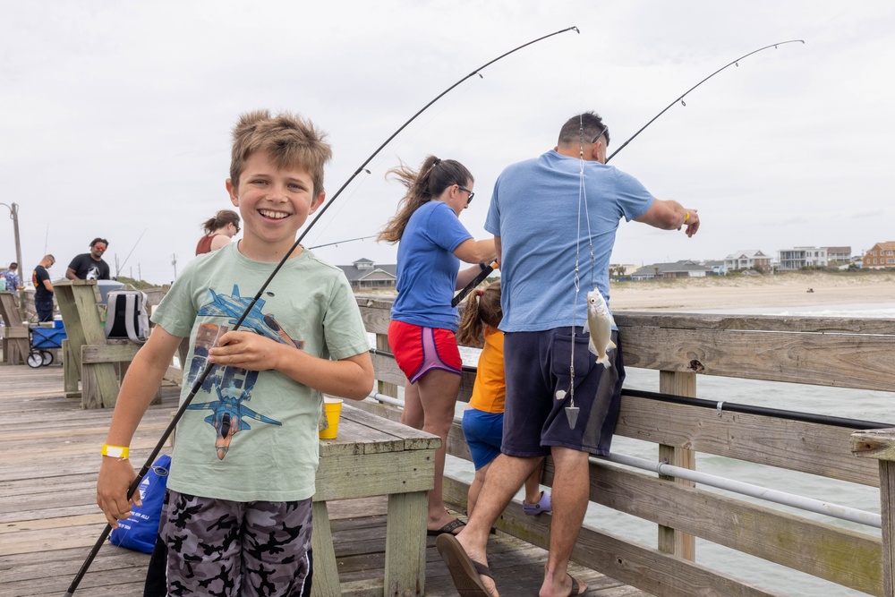 DVIDS - News - Carteret MAC Hosts Family Fishing Fun Day