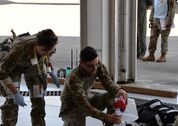 Military Members Train for Mass Casualty Event during Southern Strike 2023