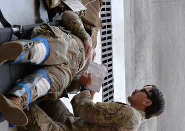 Military Members Train for Mass Casualty Event during Southern Strike 2023