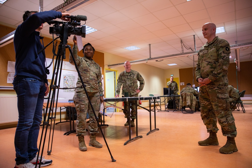 34th &quot;Red Bull&quot; Infantry Division shows their support to allied Forces during ORION 23