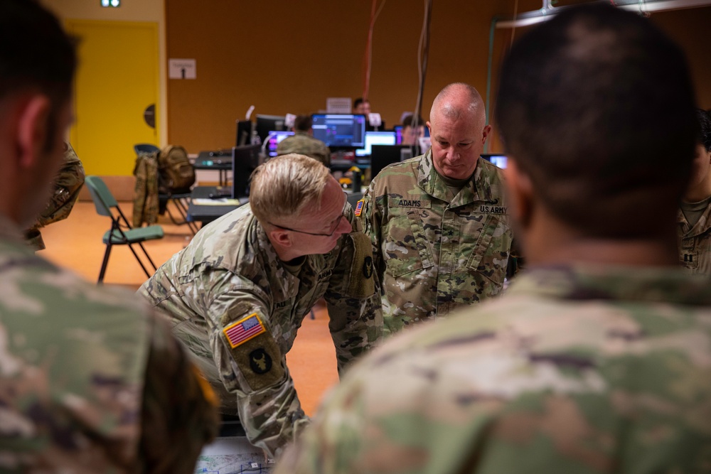 34th &quot;Red Bull&quot; Infantry Division shows their support to allied Forces during ORION 23