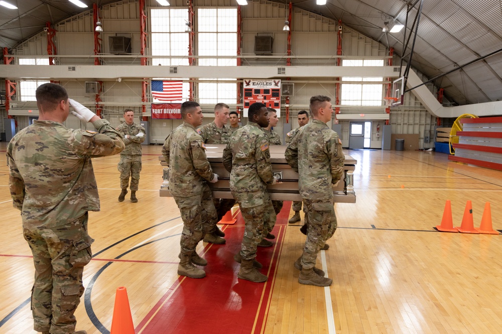 Casket Platoon Training