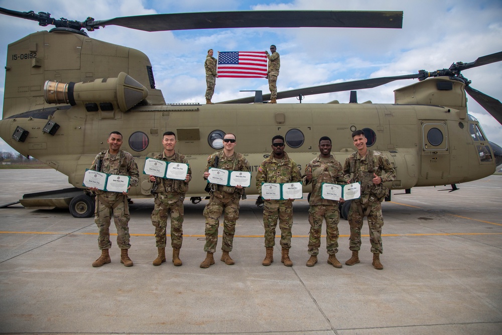 Charlie Company Soldiers reenlist