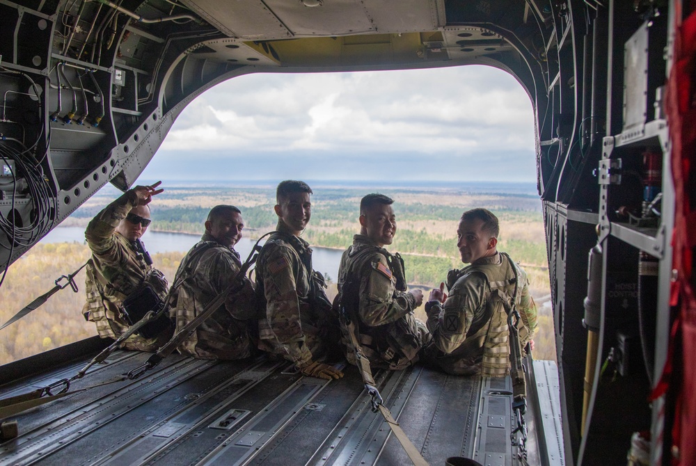 Charlie Company Soldiers reenlist