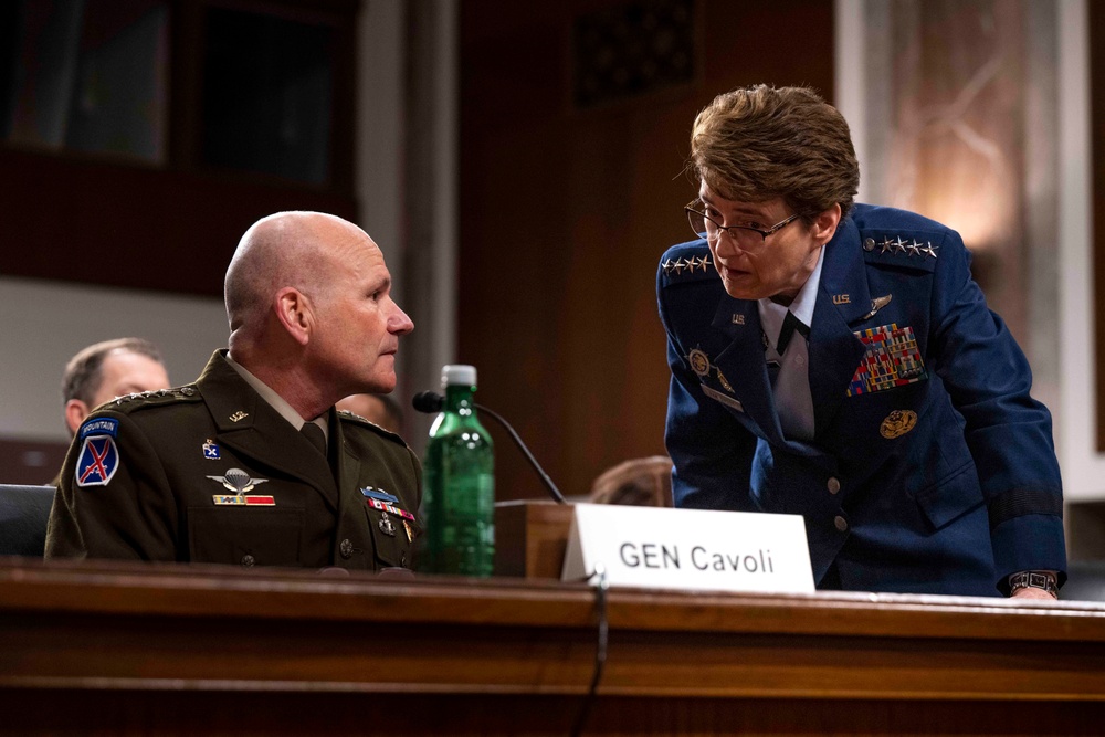 USEUCOM, USTRANSCOM Commanders Testify Before SASC