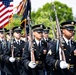 Military Funeral Honors with Funeral Escort are Conducted for Civil War Soldier U.S. Army Maj. Isaac Hart in Section 76