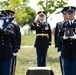 Military Funeral Honors with Funeral Escort are Conducted for Civil War Soldier U.S. Army Maj. Isaac Hart in Section 76