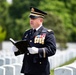 Military Funeral Honors with Funeral Escort are Conducted for Civil War Soldier U.S. Army Maj. Isaac Hart in Section 76