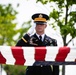 Military Funeral Honors with Funeral Escort are Conducted for Civil War Soldier U.S. Army Maj. Isaac Hart in Section 76