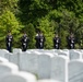 Military Funeral Honors with Funeral Escort are Conducted for Civil War Soldier U.S. Army Maj. Isaac Hart in Section 76