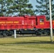 Army locomotive at Fort McCoy