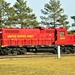 Army locomotive at Fort McCoy