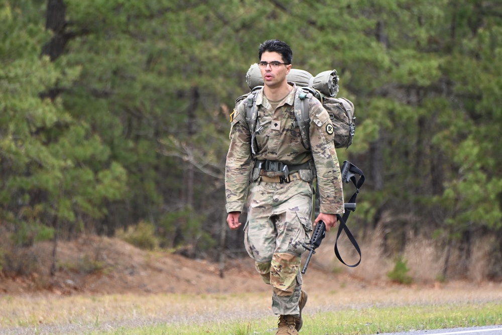 FORT DIX-RANGE ROAD 57th Troop Command Conduct Foot March. APRIL 27, 2023