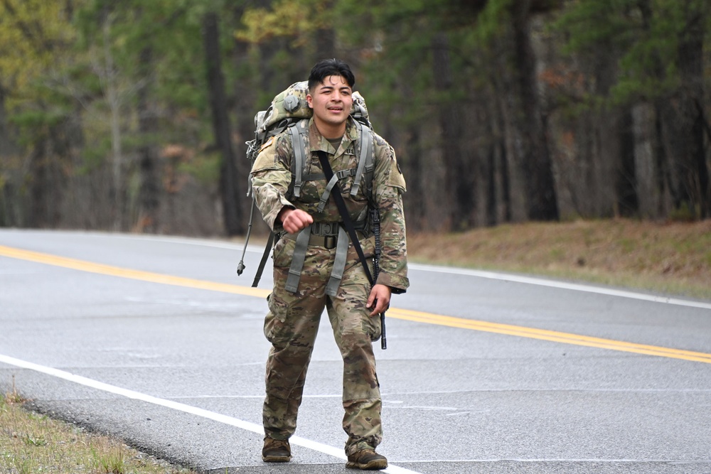 FORT DIX-RANGE ROAD 57th Troop Command Conduct Foot March. APRIL 27, 2023