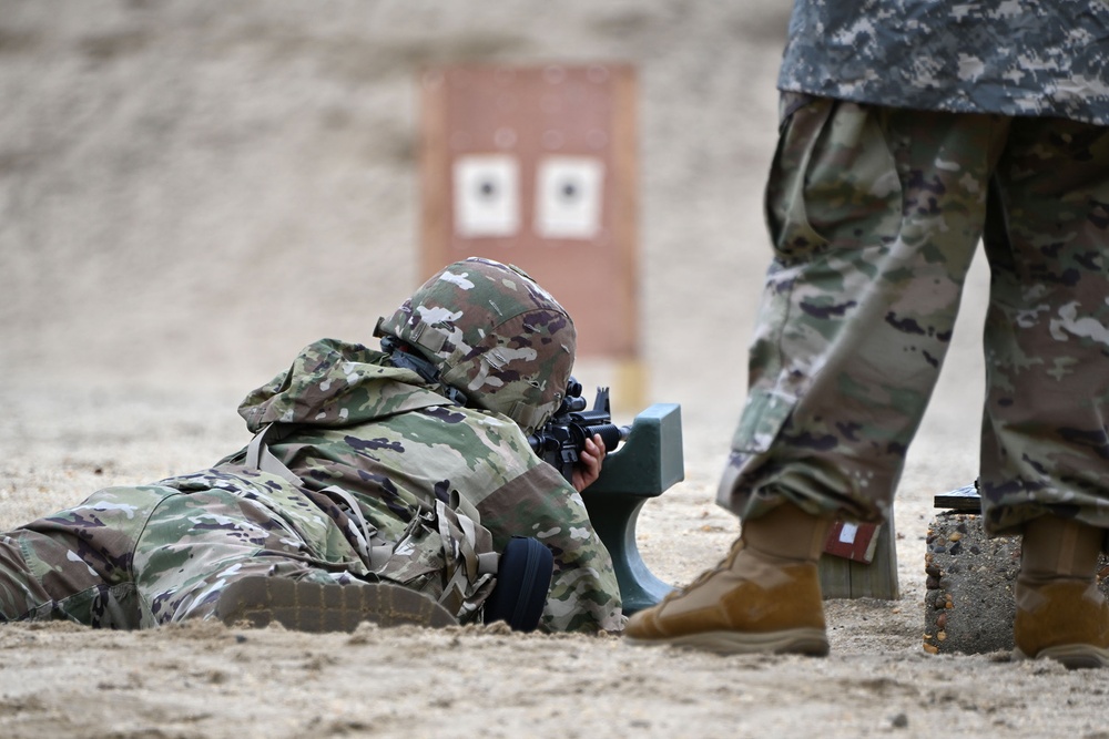 FORT DIX-RANGE 20, 436th Transportation Battalion ZERO AND GROUPING. APRIL 27, 2023