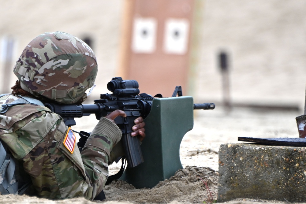 FORT DIX-RANGE 20, 436th Transportation Battalion ZERO AND GROUPING. APRIL 27, 2023