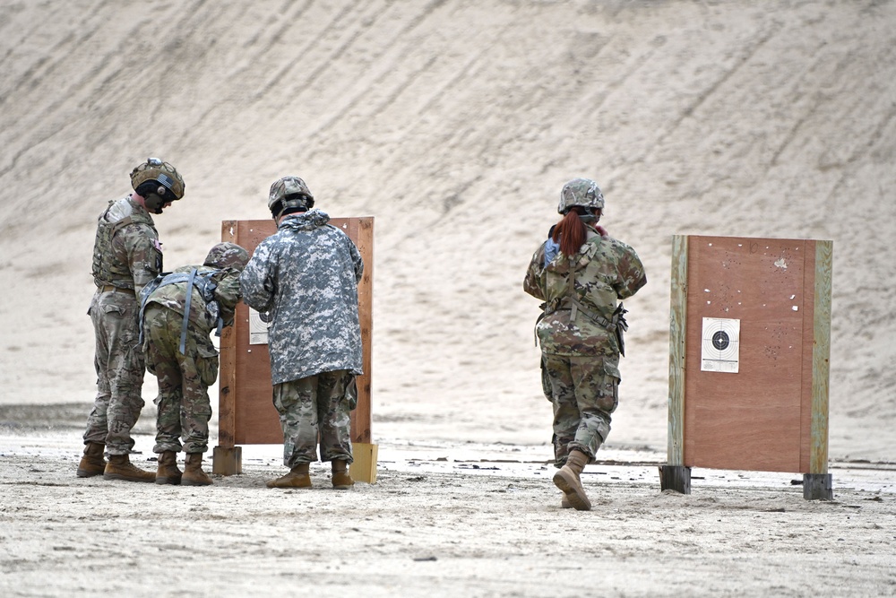 FORT DIX-RANGE 20, 436th Transportation Battalion ZERO AND GROUPING. APRIL 27, 2023