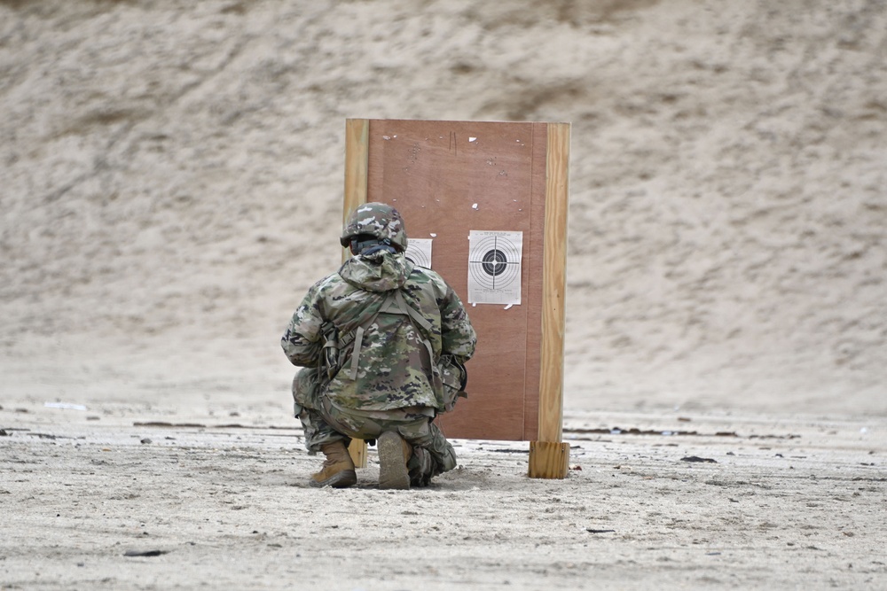 FORT DIX-RANGE 20, 436th Transportation Battalion ZERO AND GROUPING. APRIL 27, 2023