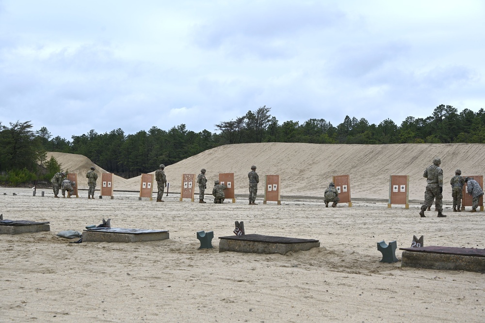 FORT DIX-RANGE 20, 436th Transportation Battalion ZERO AND GROUPING. APRIL 27, 2023