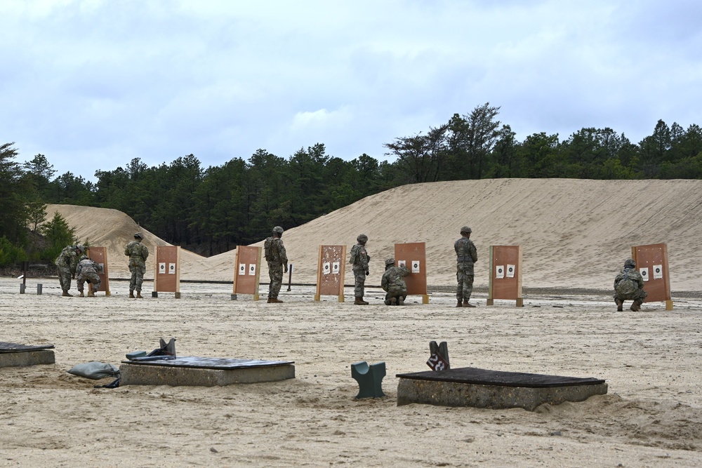 FORT DIX-RANGE 20, 436th Transportation Battalion ZERO AND GROUPING. APRIL 27, 2023