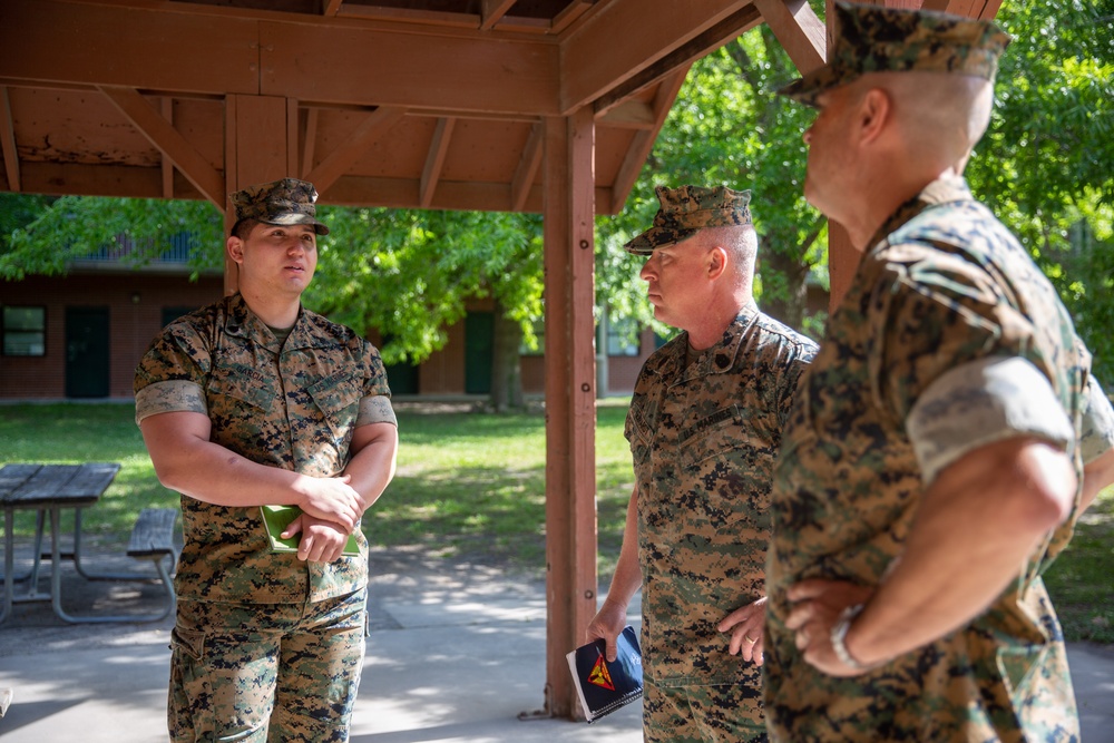 CNATT Barracks Visit