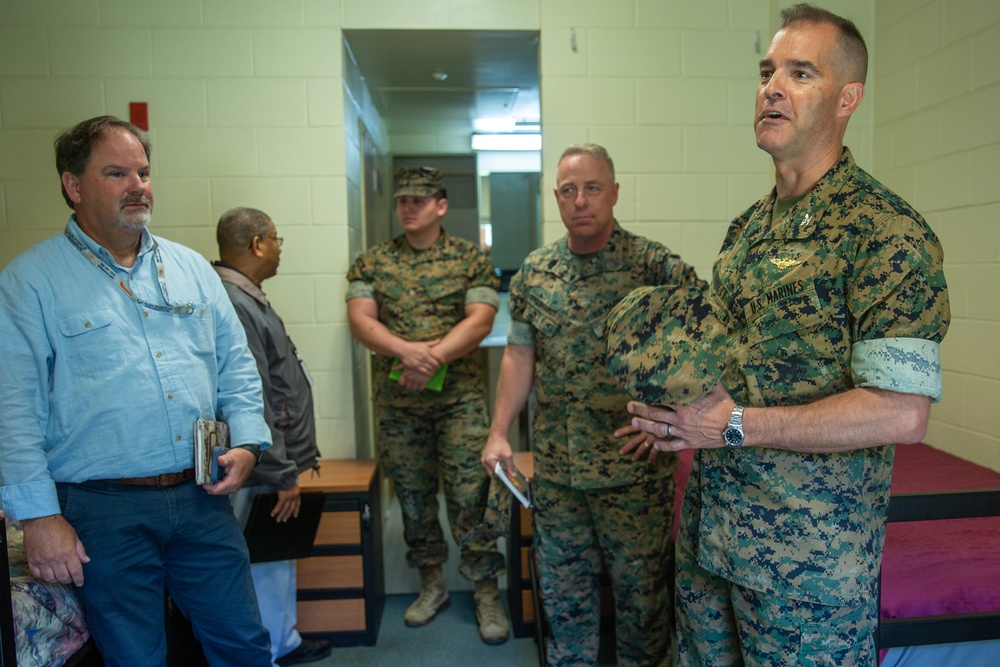 CNATT Barracks Visit