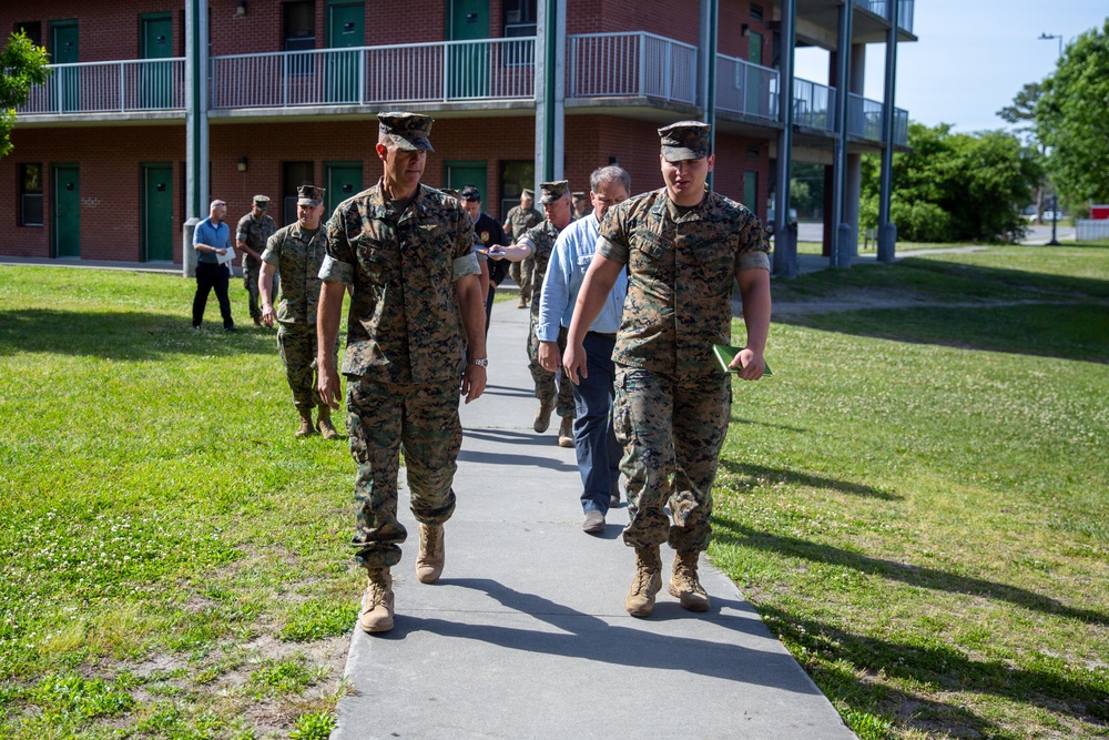 CNATT Barracks Visit