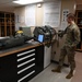 Aircrew Flight Equipment conducts helmet inspections