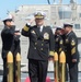 Commander, Mine Division TWELVE Holds Change of Command Ceremony
