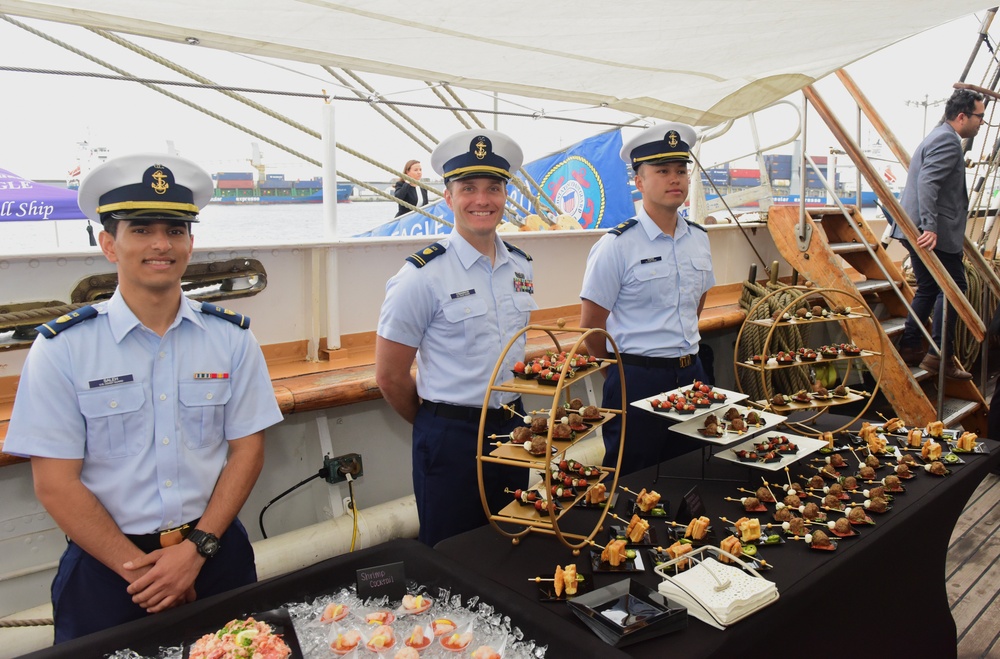 USCGC Eagle hosts reception in Ponta Delgada, Azores