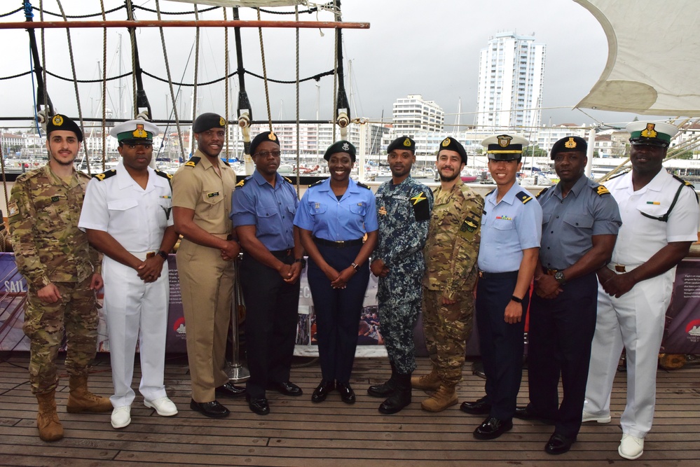 USCGC Eagle hosts reception in Ponta Delgada, Azores