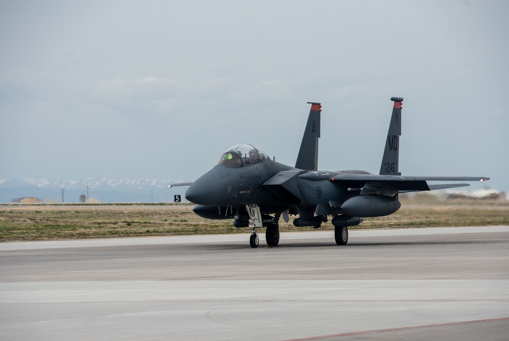 The 391st Fighter Squadron deployment