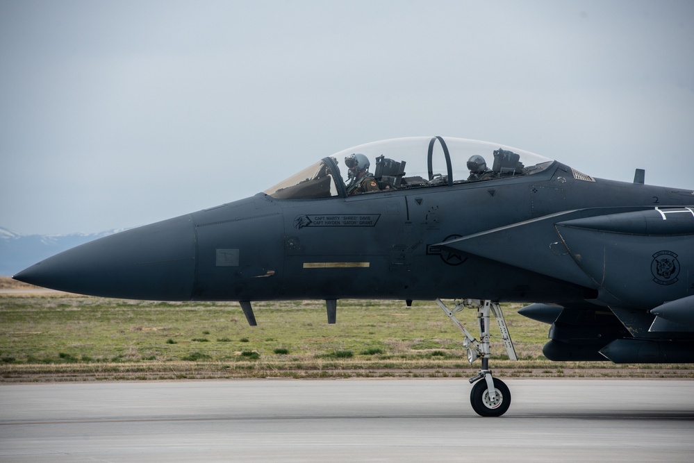 The 391st Fighter Squadron deployment