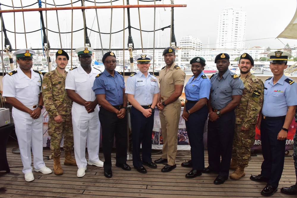 USCGC Eagle hosts reception in Ponta Delgada, Azores