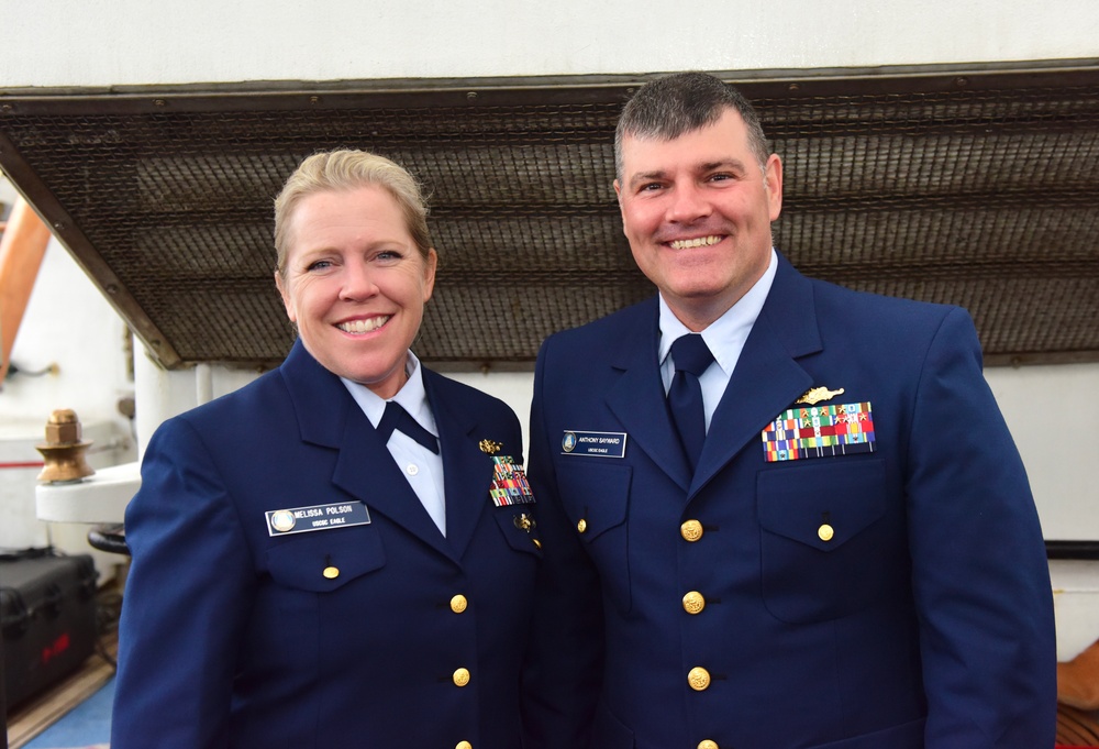 USCGC Eagle hosts reception in Ponta Delgada, Azores