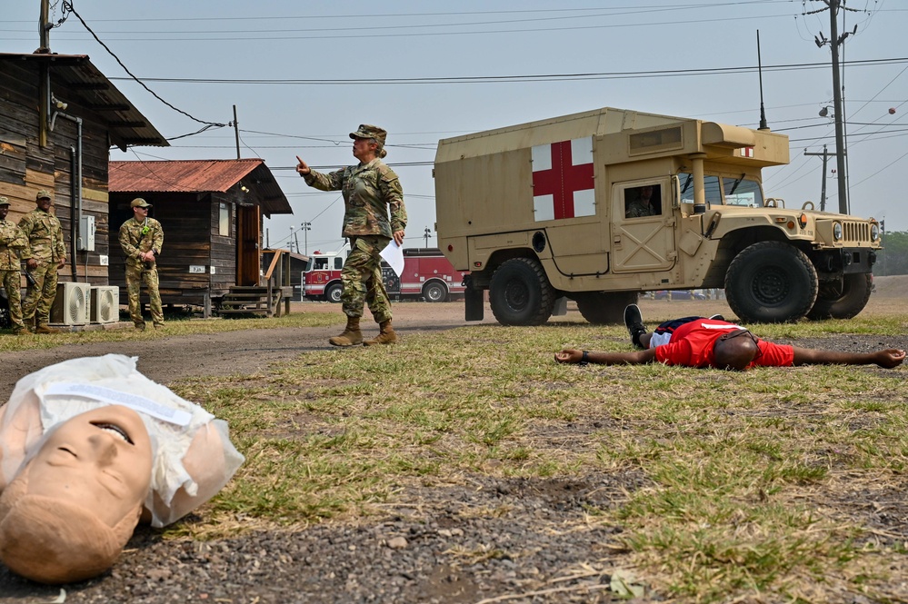 Mass casualty exercise tests MEDEL's quick response skills