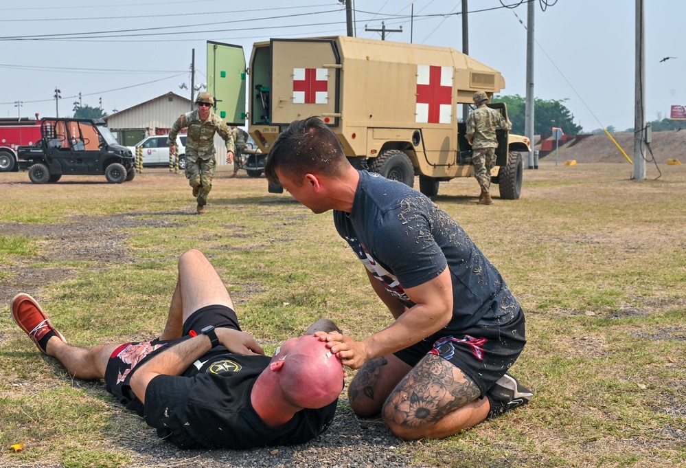 Mass casualty exercise tests MEDEL's quick response skills