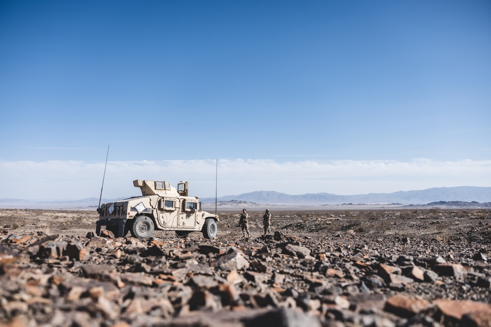 U.S. Marines with Combat Logistics Battalion 24 Conduct Convoy Operations