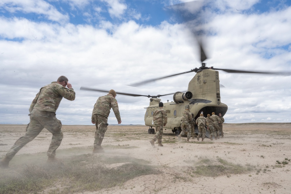 Oregon ARNG Aviation at the OCTC, Saylor Creek