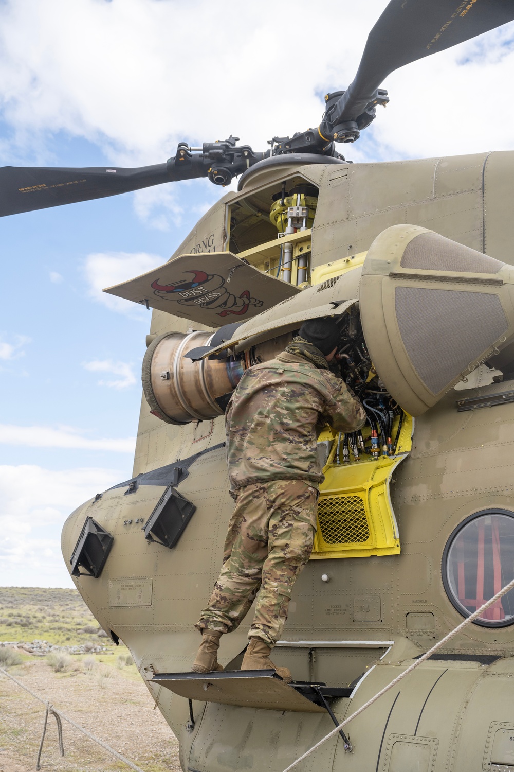 Oregon ARNG Aviation at the OCTC, Saylor Creek