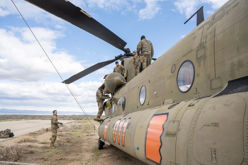 Oregon ARNG Aviation at the OCTC, Saylor Creek