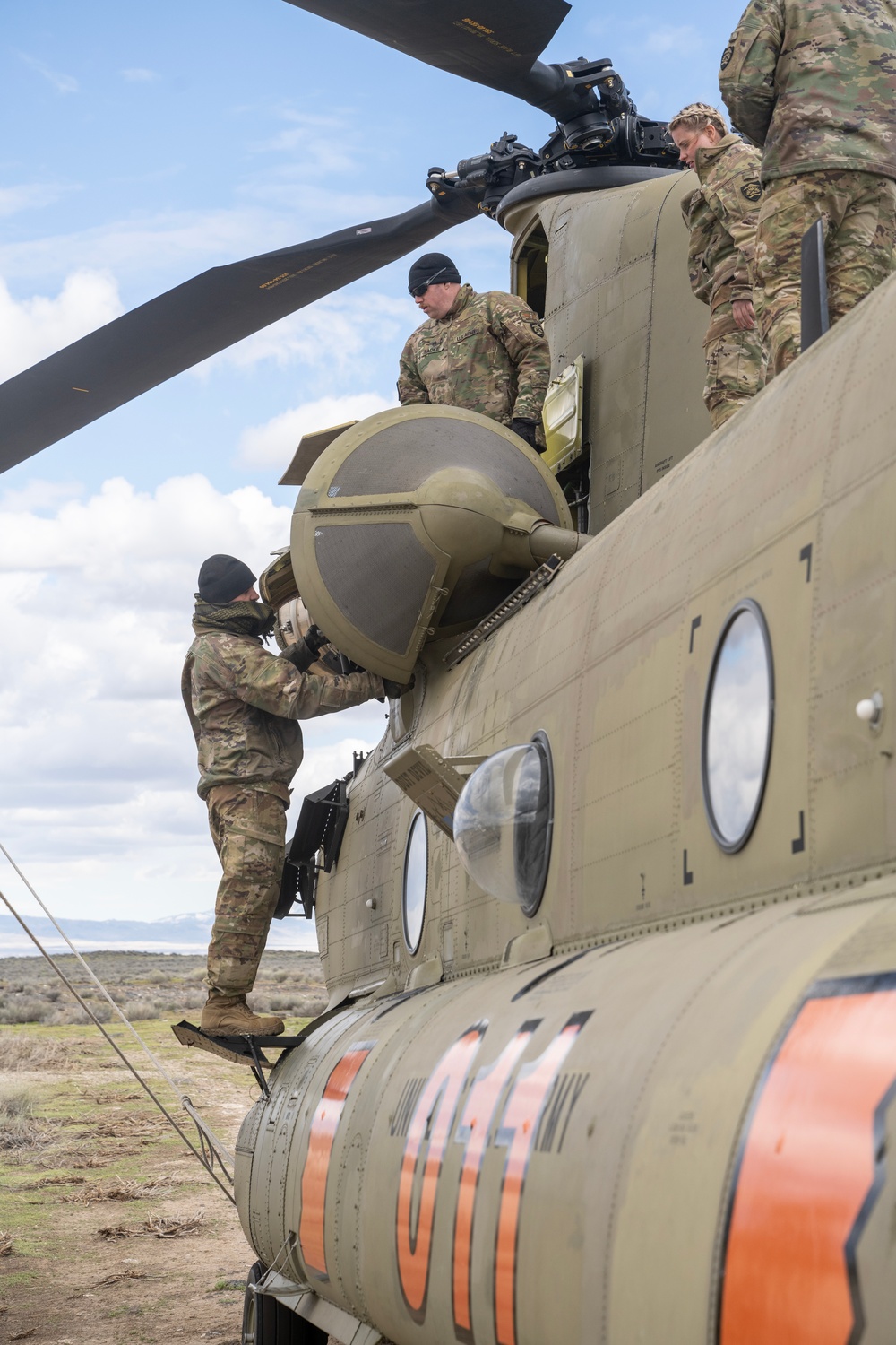 Oregon ARNG Aviation at the OCTC, Saylor Creek